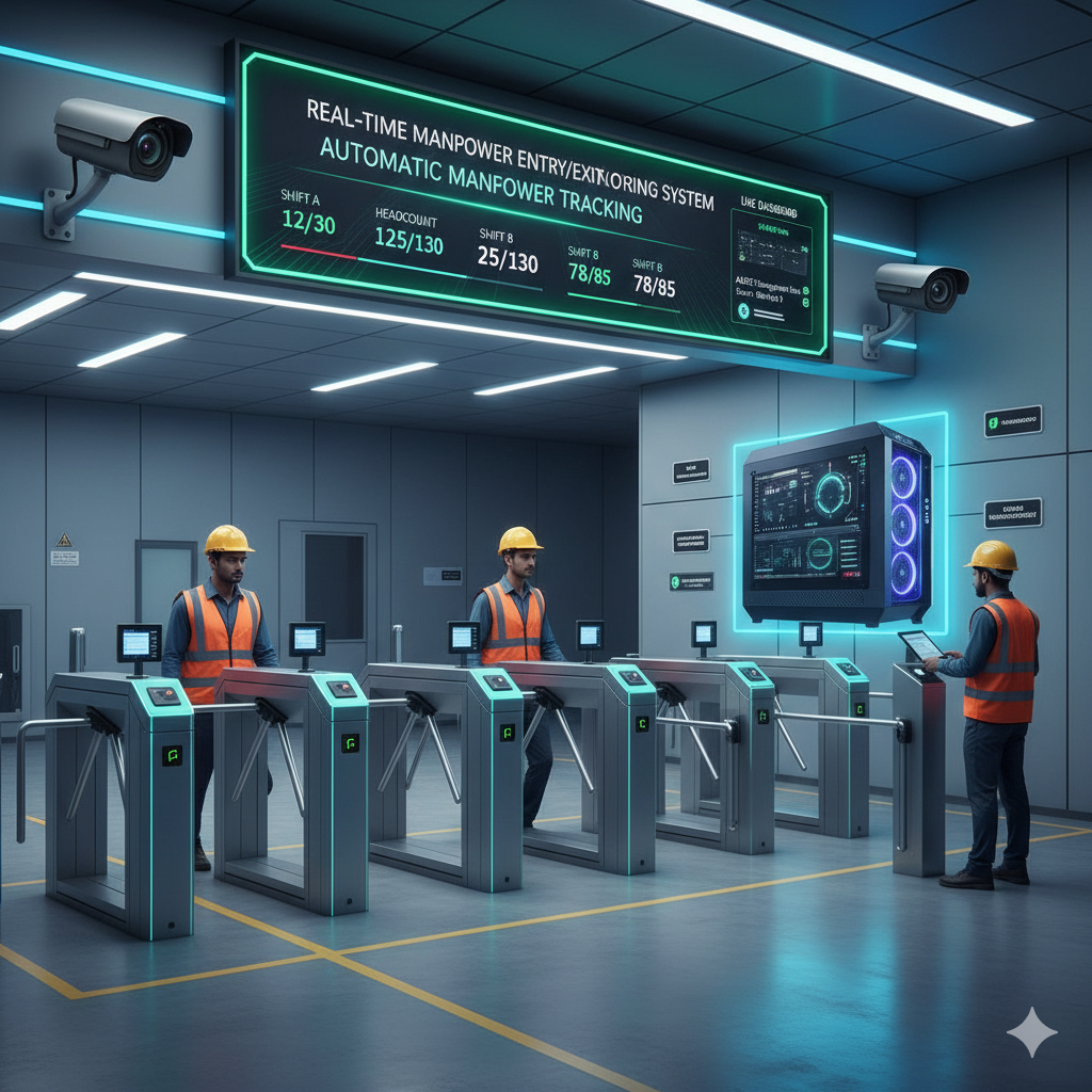 Real-Time Manpower Monitoring